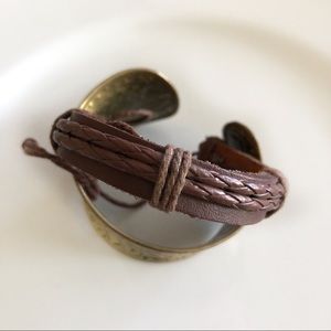 Brown Leather Bracelet